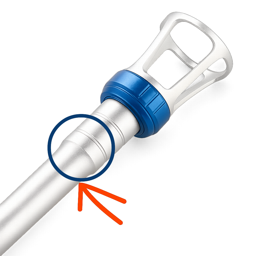 Replacement Remy™ 30 Watt Therapy Attachment Replacement for Detachable Fiber Laser Only - 400 MICRONS (Zoom Attachment Handpiece)