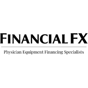 financial fx text logo