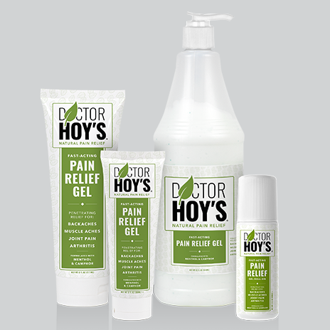 Doctor Hoy's™ Professional Pain Relief Gel | Topical Pain Relief Gel with Menthol, Anti-Inflammatory & Relieves Soreness